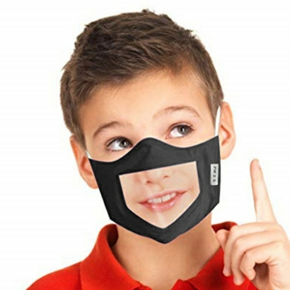 Unisex black visualization Anti Fog for deaf